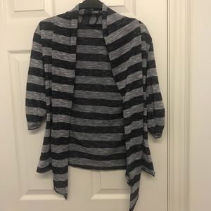 Lightweight Striped Cardigan